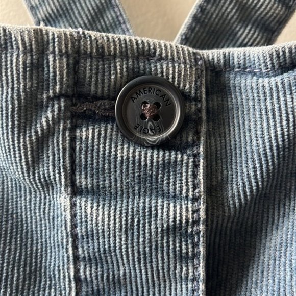 American Eagle Corduroy blue overall dress - Picture 3 of 4